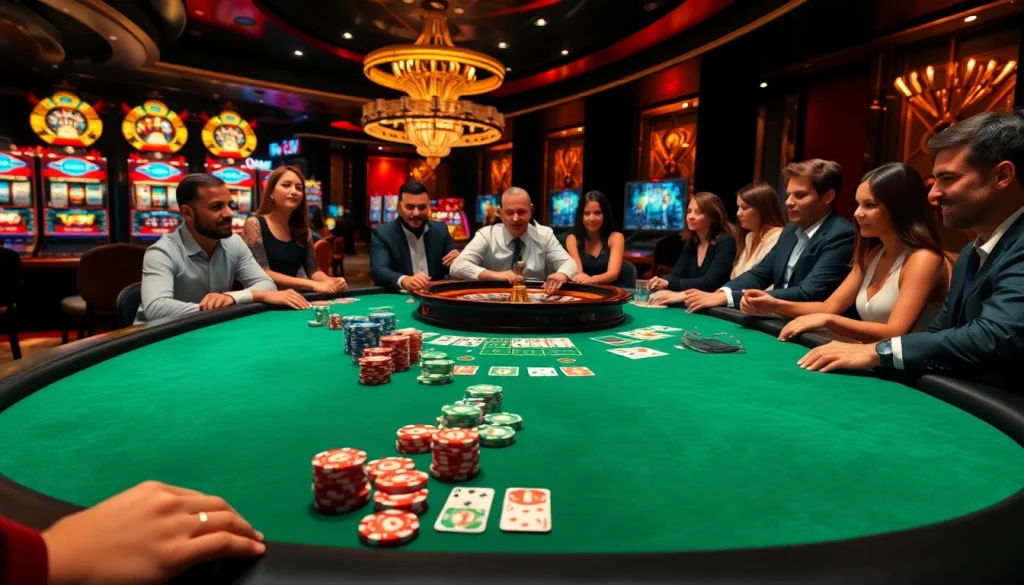 Experience thrilling gameplay at https://f168.law/ with luxurious casino tables, professional dealers, and lively action.