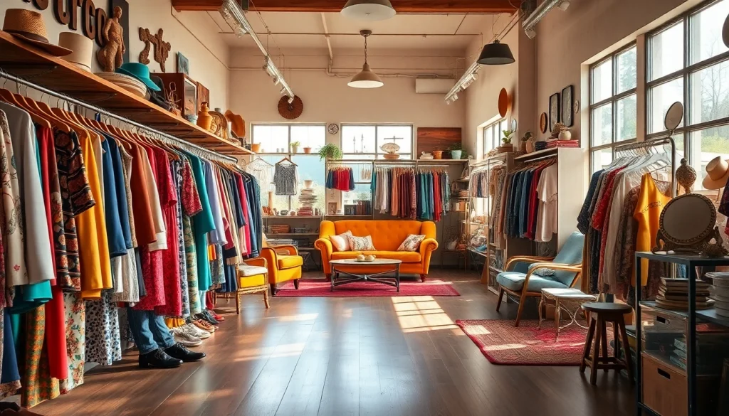 Discover unique offerings in this inviting second hand shop filled with vintage treasures.