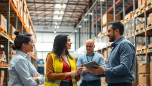 Enhance your knowledge of 3PL logistics with a collaborative team in a modern setting.