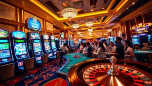 Experience the excitement of berlian888 with vibrant slot machines and thrilling table games.