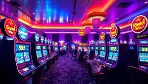 Experience the excitement of 555win in a vibrant online casino atmosphere.