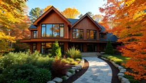 Showcase of elegant Massachusetts residential architecture exemplifying modern and traditional elements.