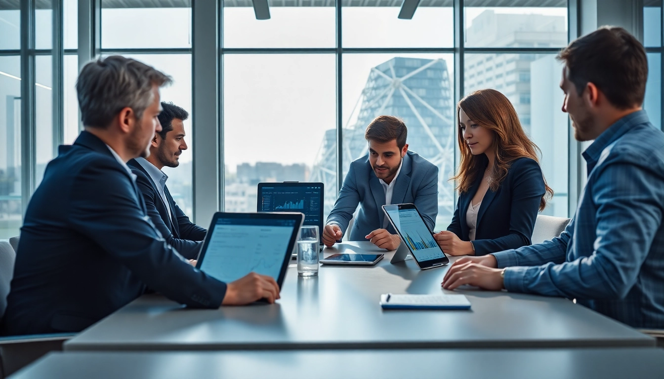 Teams collaborating at an AI powered warranty company creating innovative solutions.
