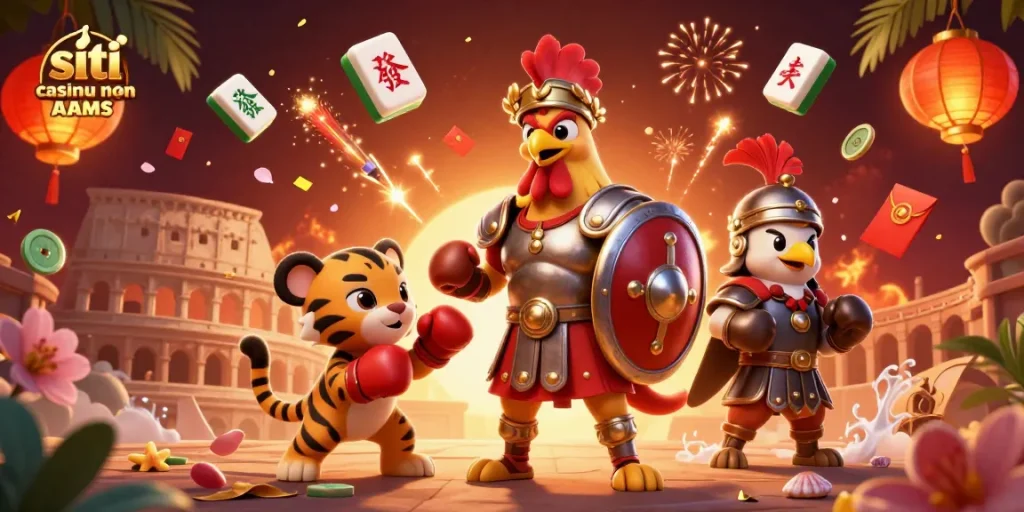 Giocare nei siti casino non AAMS, dove l'avventura attende con colori vivaci e azioni emozionanti.